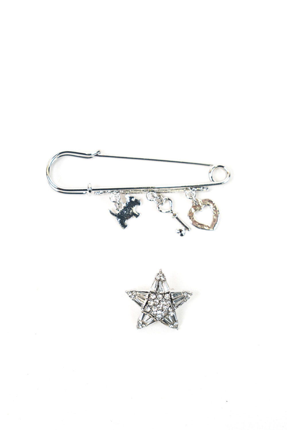 Prendedor Gann, Set 2 Pcs Estampado 1