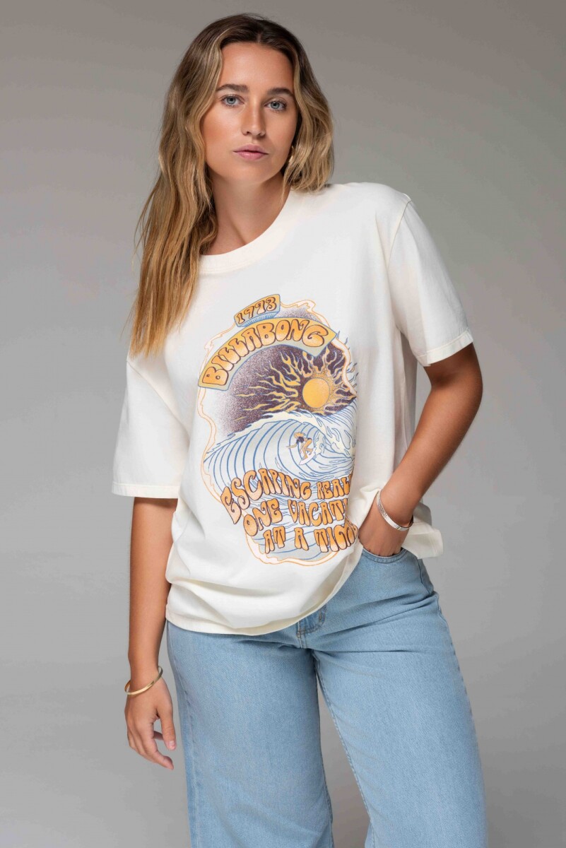 REMERA MORNING SURF OVER TEE 