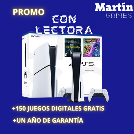 PS5 SLIM CON LECTORA 0KM PS5 SLIM CON LECTORA 0KM
