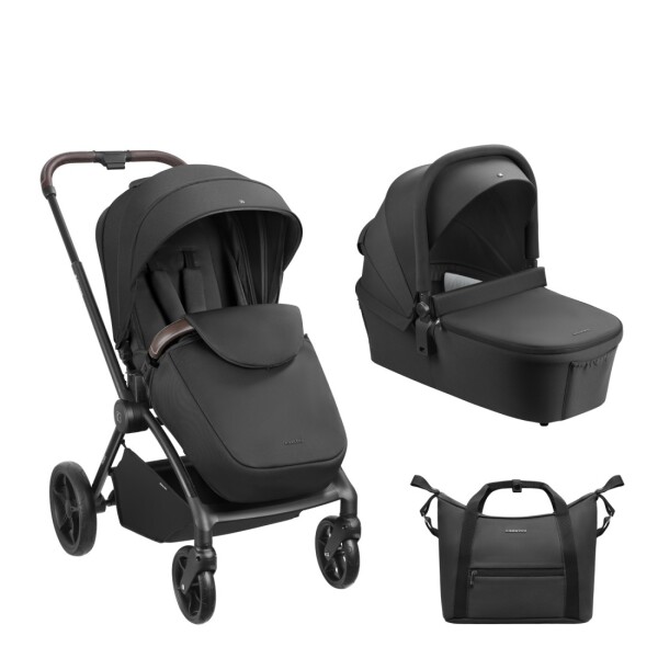 Travel system 4 en 1 KARA ISOFIX KIKKABOO - Black Travel system 4 en 1 KARA ISOFIX KIKKABOO - Black