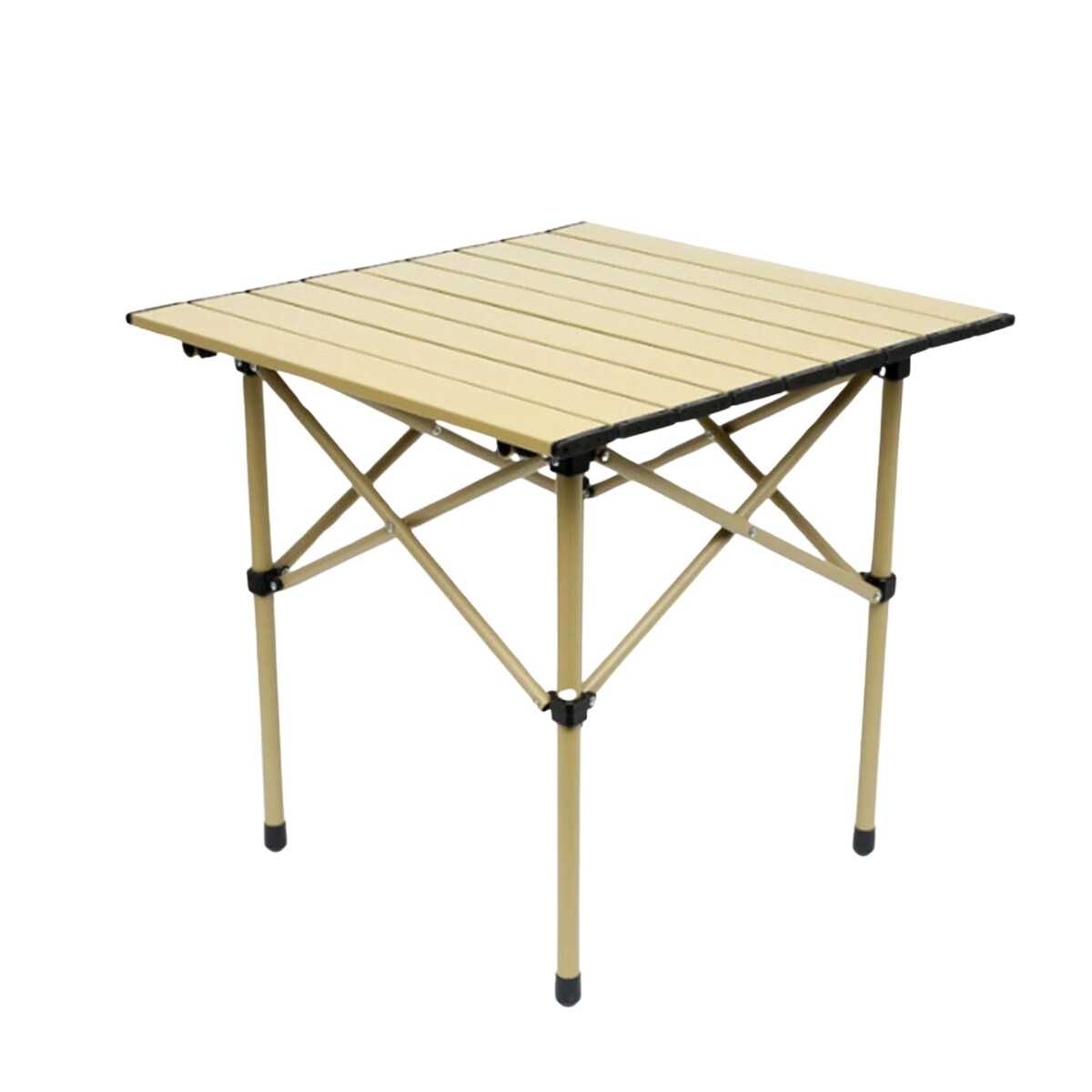 Mesa plegable de camping 50x52x50 - caqui 