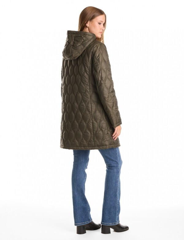 Campera Matelassé Wave OLIVA