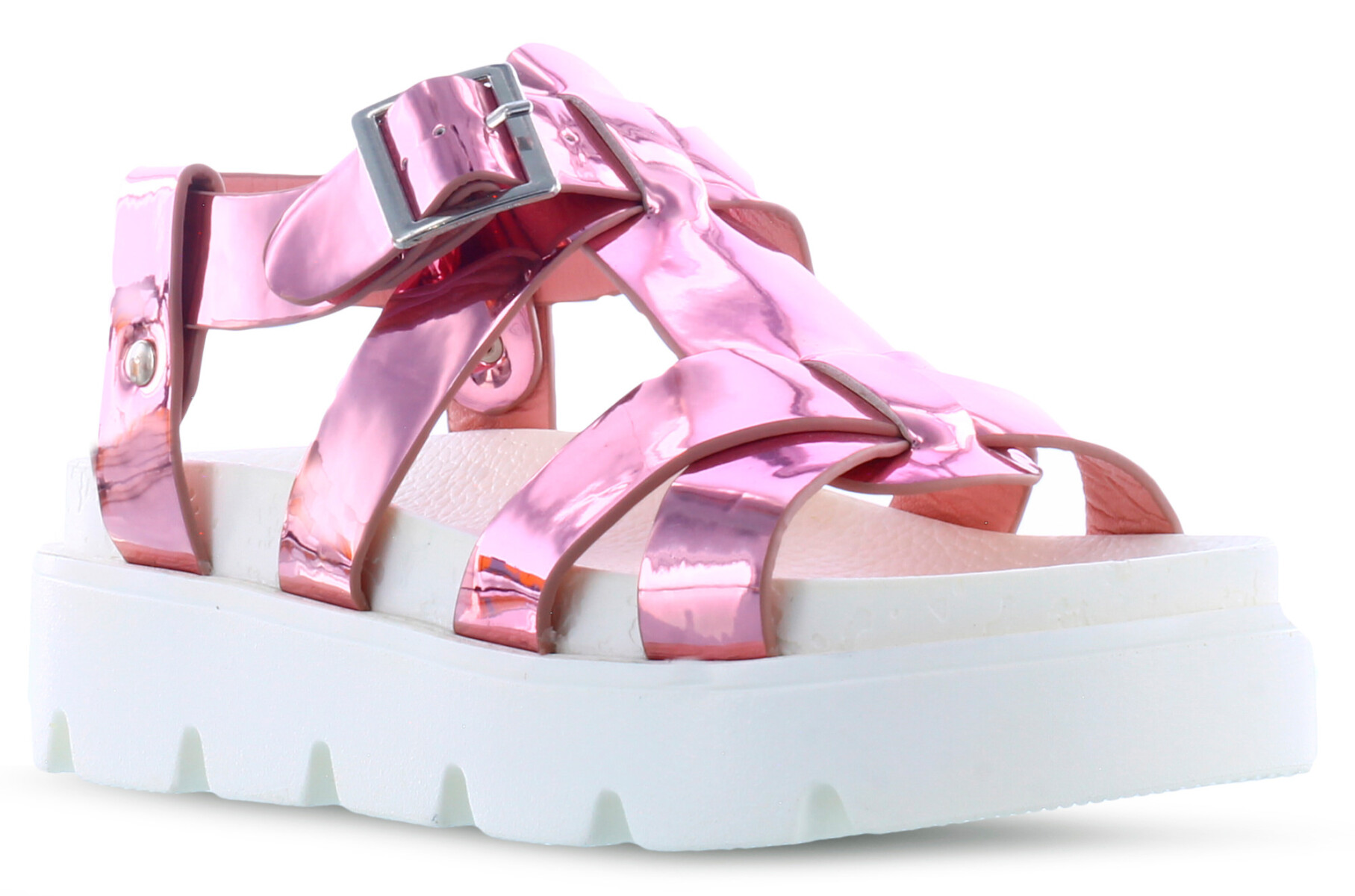 Sandalia de Niña Mini Miss Carol DAISY tipo franciscana - Rosado 