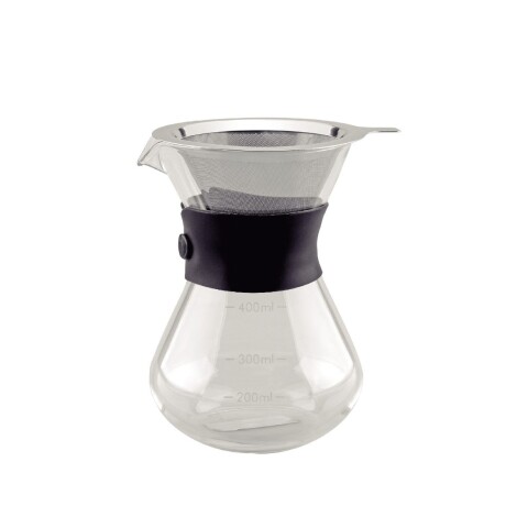 Cafetera con Filtro 400 ml Vidrio Borosilicato Tramontina Cafetera con Filtro 400 ml Vidrio Borosilicato Tramontina