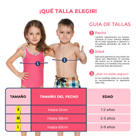 Chaleco Salvavidas Natación Neopreno Premium Niños Rosado