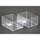 Set x2 Caja organizadora acrílico apilable P TRANSPARENTE