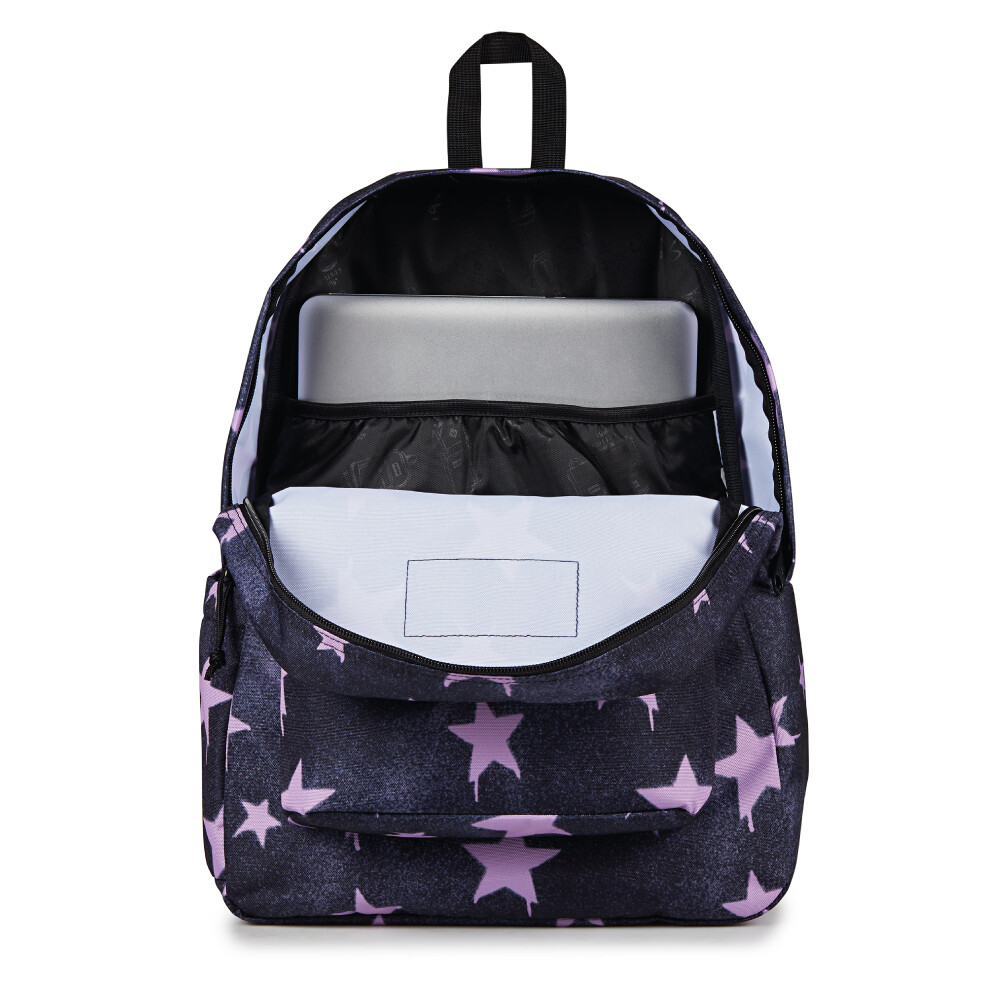 Mochila Portalaptop Superbreak Plus Sprayed Stars Pastel Lilac