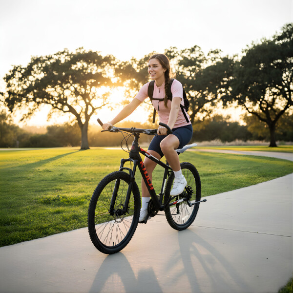 Bicicleta Kajla Montaña Rodado 26 Freno Disco 21 Velocidades Negro 1
