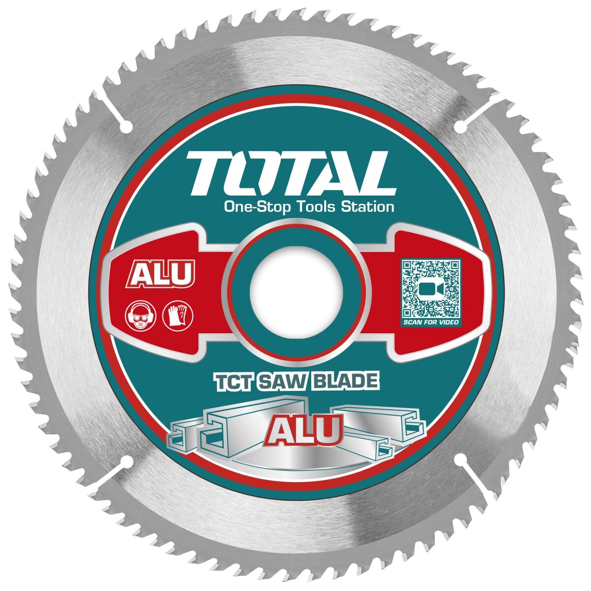 Disco Corte Aluminio Para Ingletadora 254x30mm - 80 Dientes 