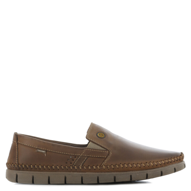 Zapato de Hombre Freeway Rutero Casual Marrón Habana