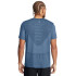 UA SEAMLESS STRIDE SS-RED BLU-465