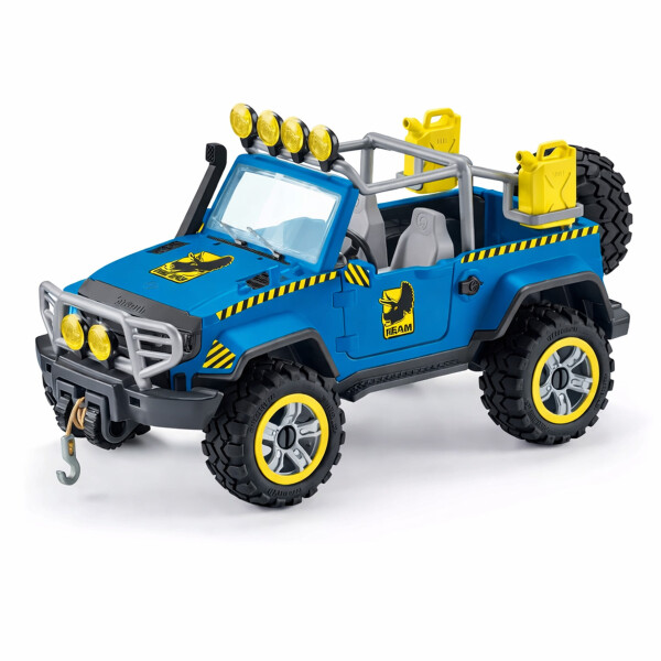 Juguete Auto Todoterreno Con Dinosaurio Schleich Infantil Juguete Auto Todoterreno Con Dinosaurio Schleich Infantil