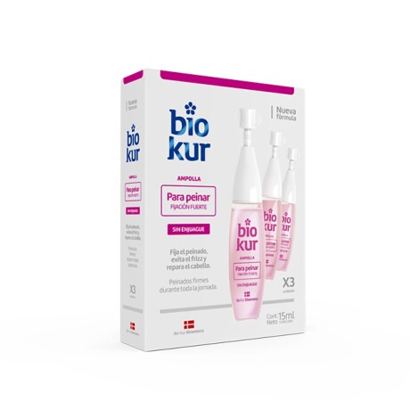 Bio-Kur Ampollas X3 Fijación Fuerte Bio-Kur Ampollas X3 Fijación Fuerte
