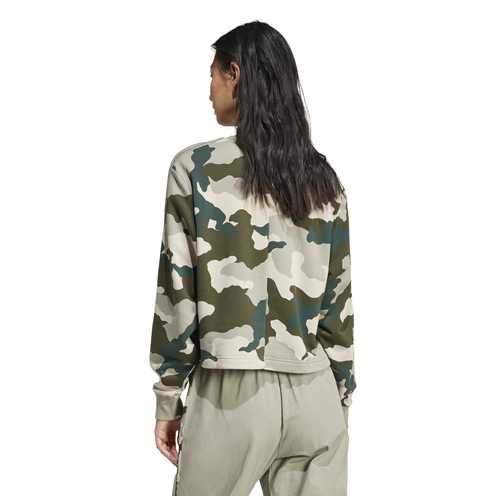 Buzo de Mujer Adidas Camo Camuflado Stadium Sport