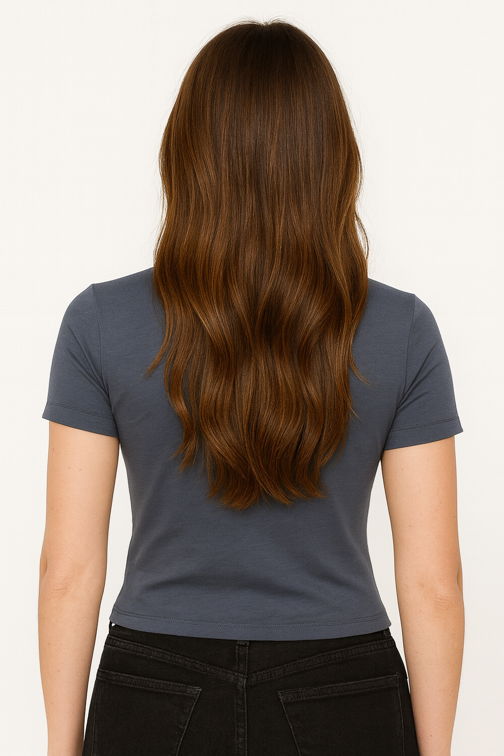 Remera Flored Gris Topo