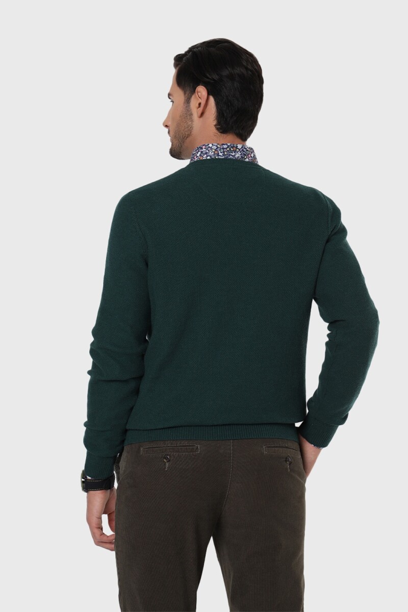 Sweater Arrow Cuello a la Base VERDE