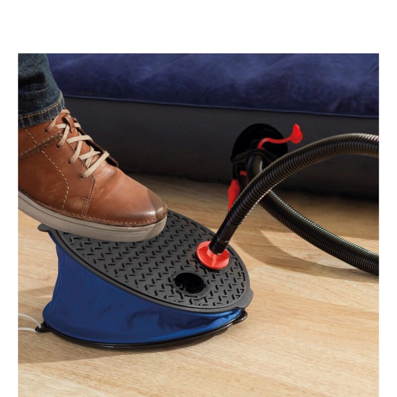 INTEX INFLADOR DE PIE 28 CMS 3 BOQUILLAS Intex Inflador De Pie 28 Cms 3 Boquillas