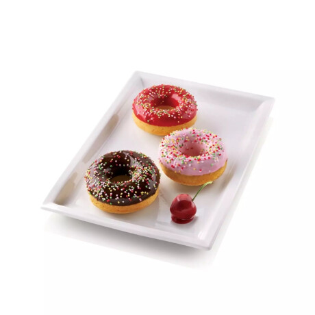 Molde para Donas de Silicona 7.5 cm Molde para Donas de Silicona 7.5 cm