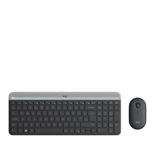 Teclado y mouse Slim Combo MK470 Black SPA Teclado y mouse Slim Combo MK470 Black SPA
