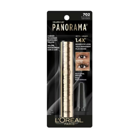 Máscara de Pestañas L’Oréal Paris Panorama Black Brown 9.9ml Máscara de Pestañas L’Oréal Paris Panorama Black Brown 9.9ml