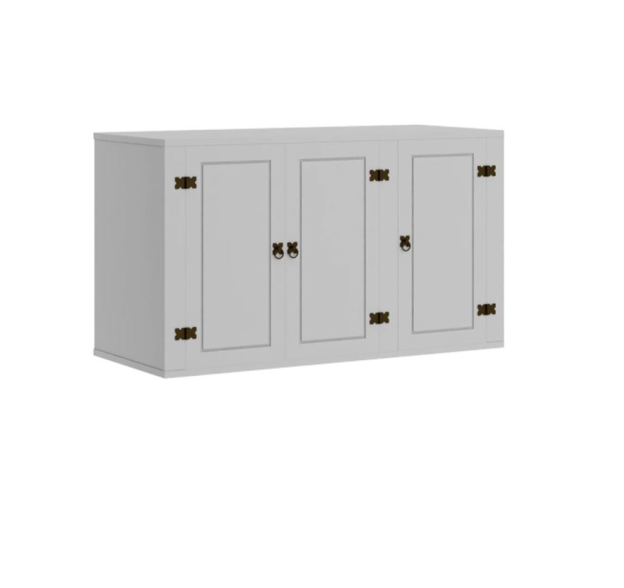 Mueble Aéreo 3 Puertas Blanco Línea Mexicana 2680 