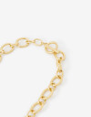 Collares Cortos Con Dijes Collar Corto Con Dijes - Dorado Oro Amarillo