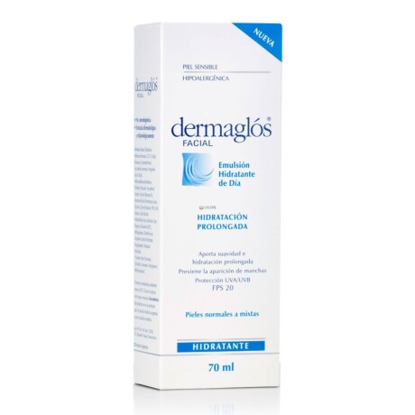 Dermaglós facial Crema hidratante de día Hidratación prolongada