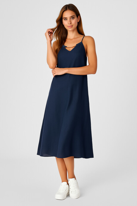 Vestido Chu Azul Marino