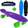 Skate Longboard Penny 57cm Patineta Aluminio + Bolso Violeta-Estilo 2