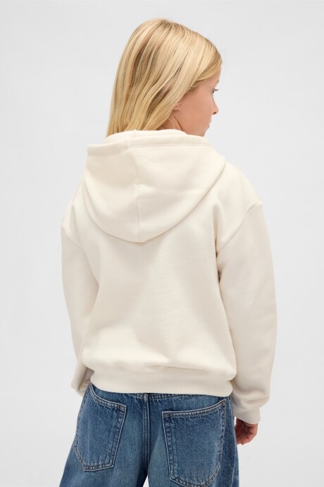 Canguro Logo Gap Niña Ivory Frost