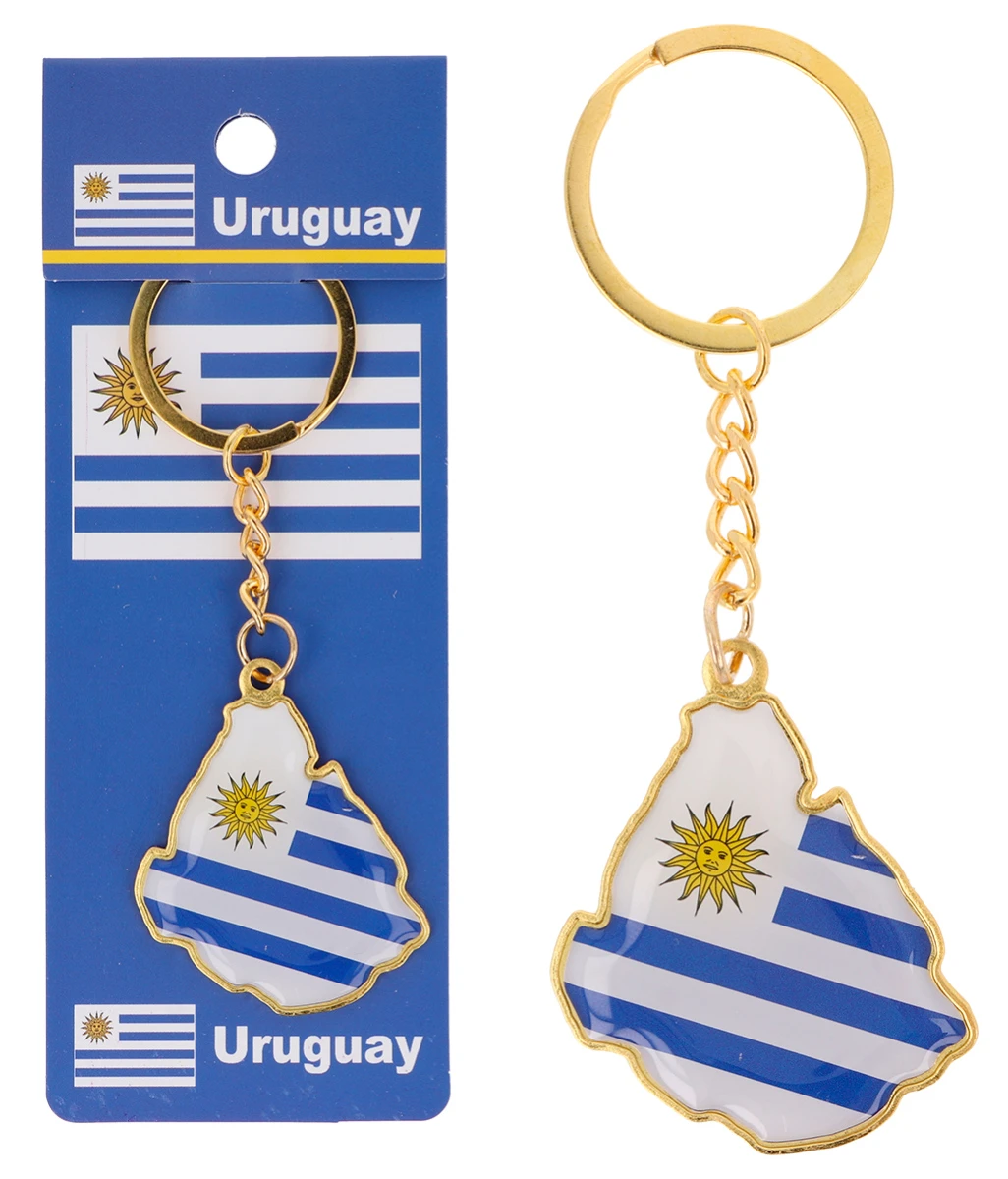 Llavero Mapa de Uurguay 