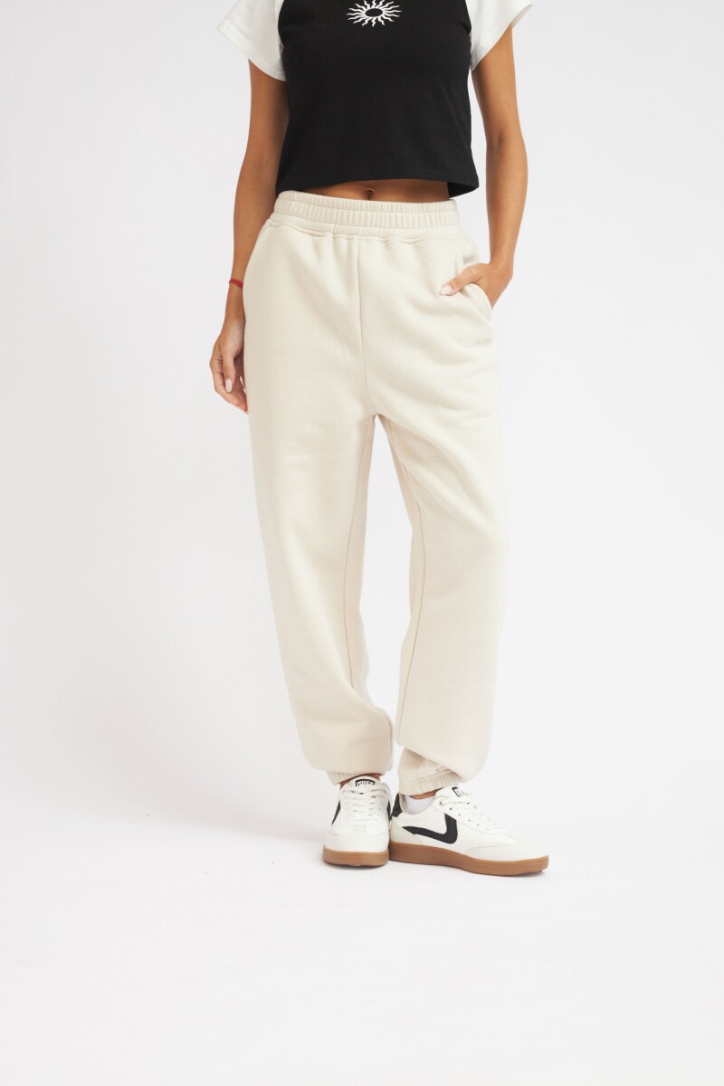 JOGGER PLUMA - CRUDO 