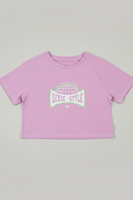 T-SHIRT CALLIE DIXIE Lila