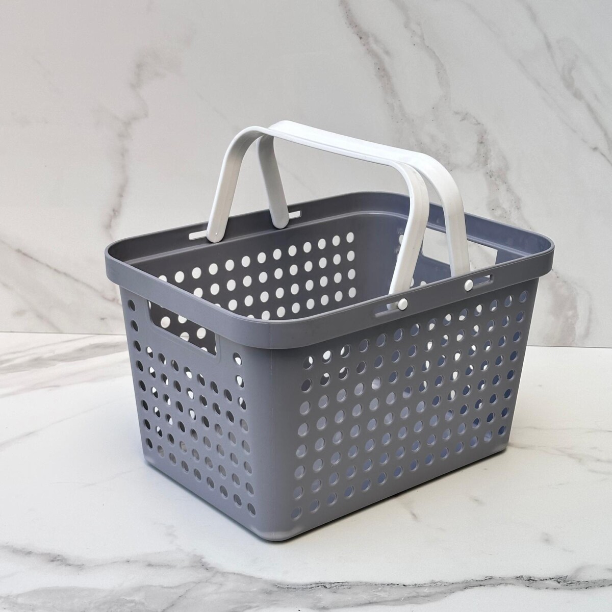 Canasto Organizador Polipropileno Alto 18cm x Ancho 22cm x Largo 31cm 