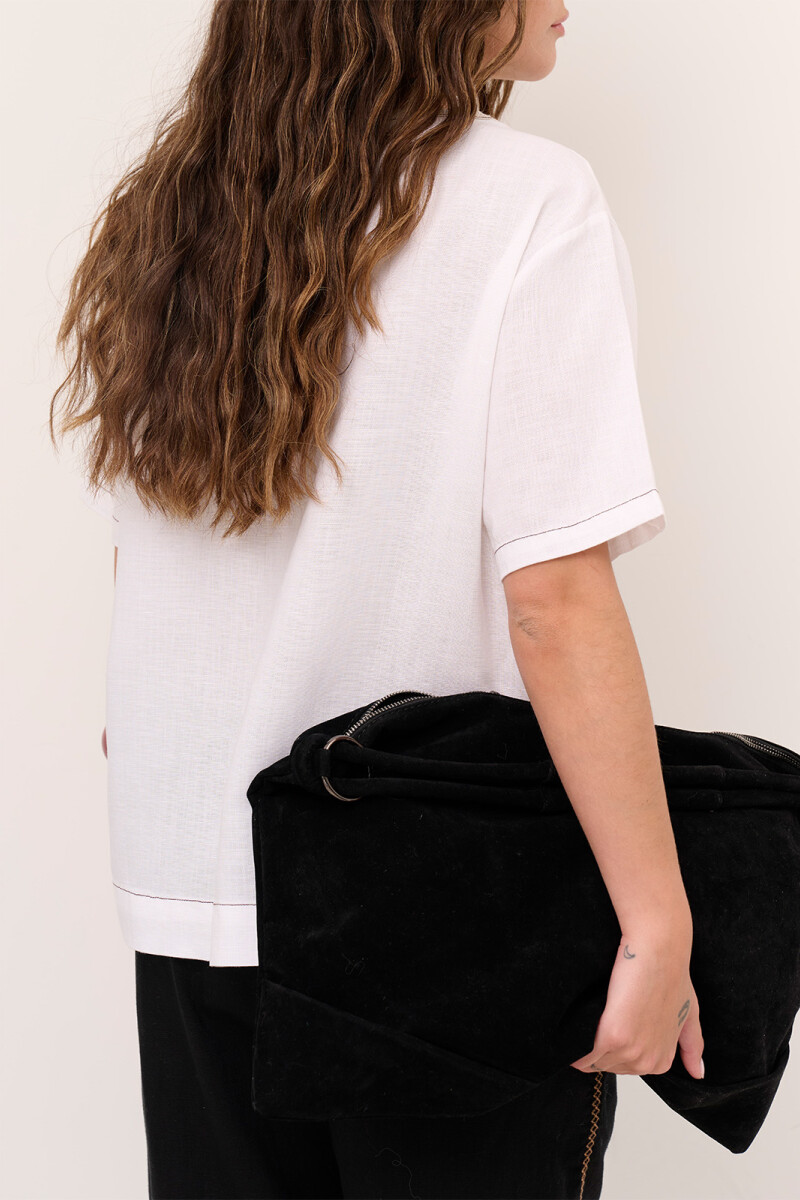 BLUSA LINO CRUZ NATURAL
