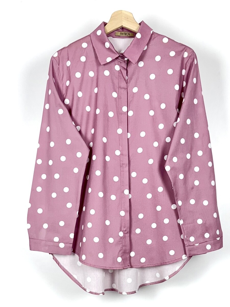 Camisa Algodón Mora - ROSA 