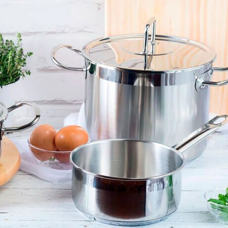 Cazo recto Chef. De acero inoxidable 160 mm Lacor Cazo recto Chef. De acero inoxidable 160 mm Lacor