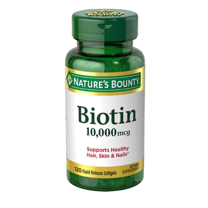 BIOTIN 10000 MCG NATURES BOUNTY FR. X 12 única