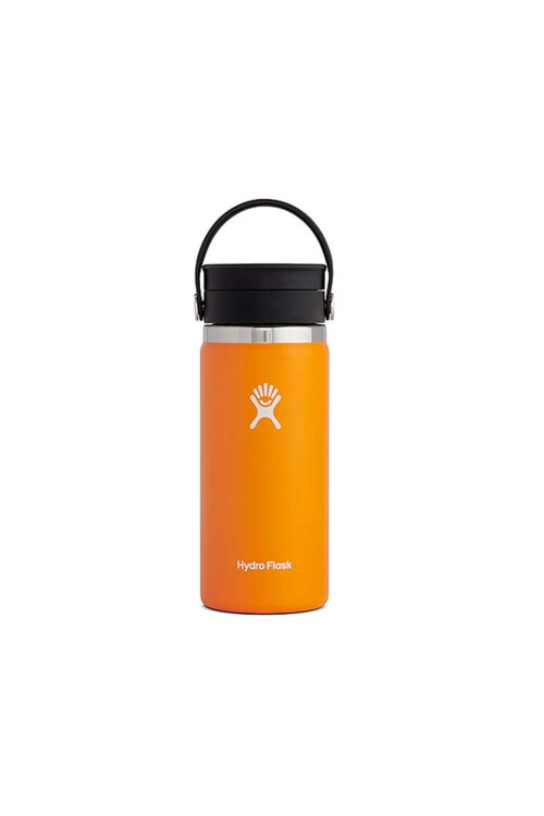 Wide Mouth With Flex Sip Lid 16 Oz. Clementine