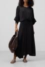 VESTIDO LARGO NEGRO MUJER Negro