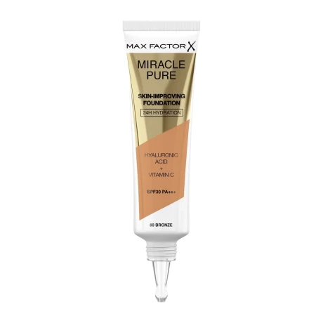 Base en Crema Max Factor Miracle Pure Tono Bronze N°80 Base en Crema Max Factor Miracle Pure Tono Bronze N°80
