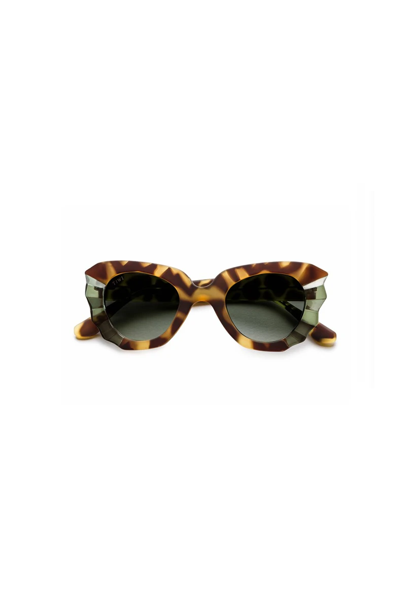 Lentes Tiwi Matisse Bicolor Green Tortoise/shiny Green With Green Gradient Lenses