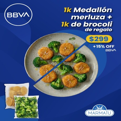 Medallon Solimero 1k + Brocoli 1k Medallon Solimero 1k + Brocoli 1k