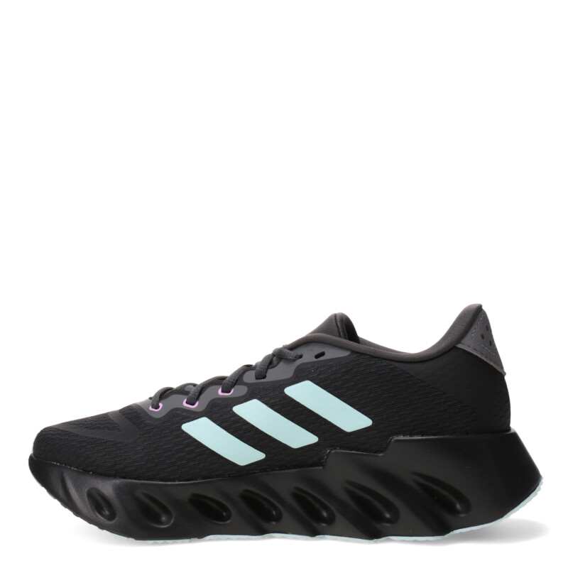 Championes de Mujer Adidas Switch Run Negro - Gris - Verde Agua