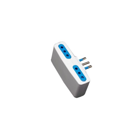 ADAPTADOR DERIVADO 4 MODULAR Blanco
