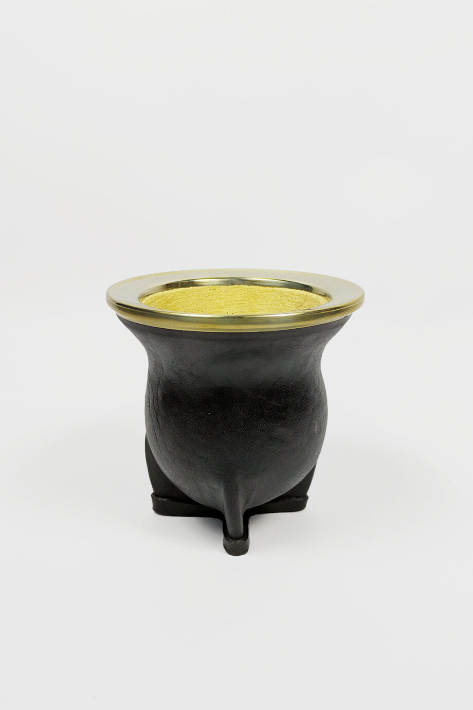 Mate Camionero de alpaca Marrón Oscuro