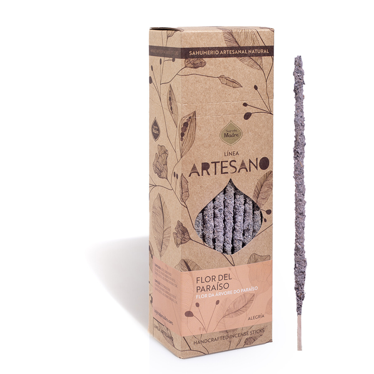 VARITA LÍNEA ARTESANO SAGRADA MADRE X30 - Flor Del Paraiso 