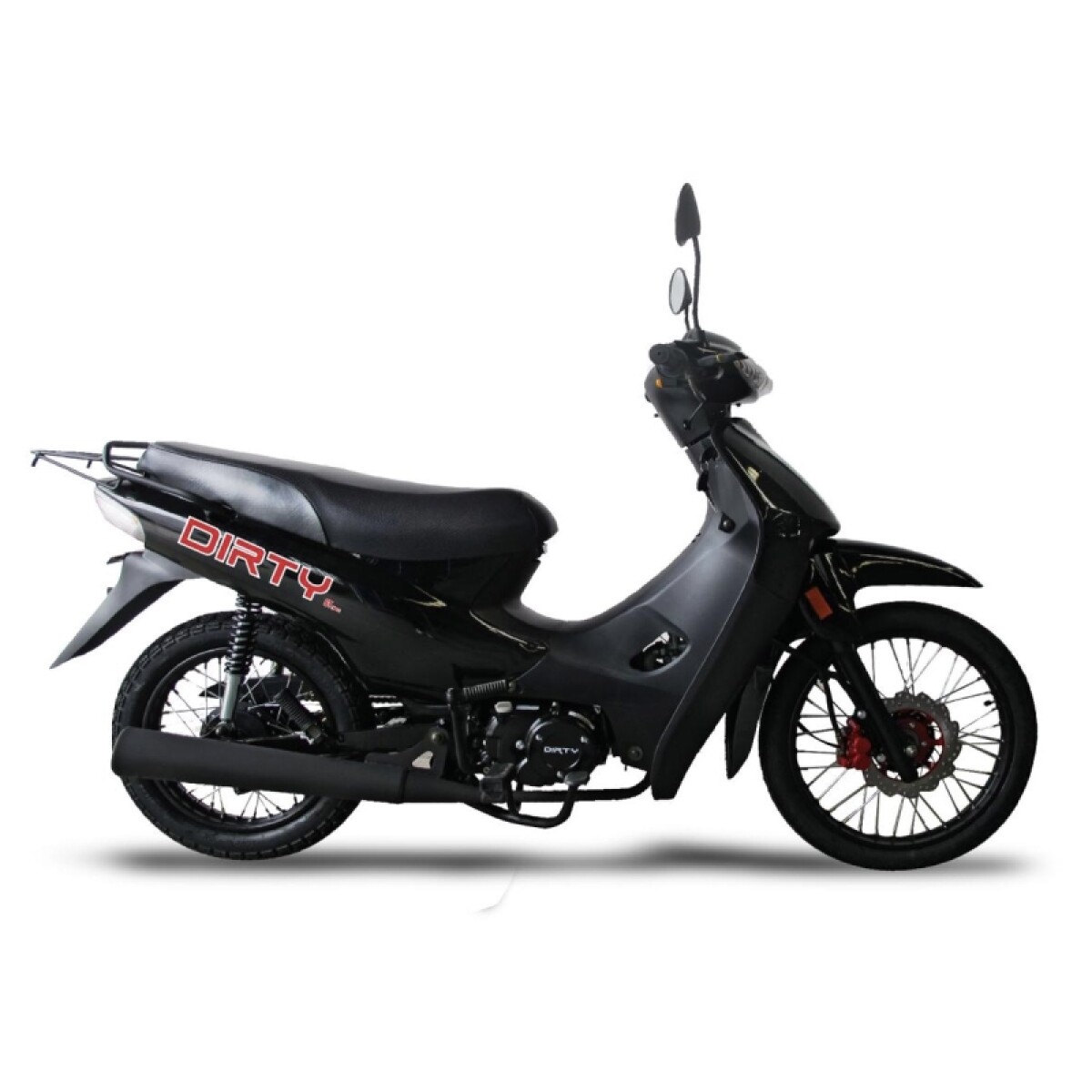 Moto Dirty St 110cc Pollerita - Negro 