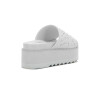 Sandalias Mujer Darkness Plataforma Y Tachas Blanco