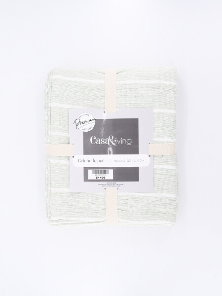 COLCHA JAIPUR VERDE